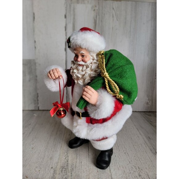 Clothtique‎ possible dreams red ornament Santa Claus Xmas figure - Picture 2 of 7